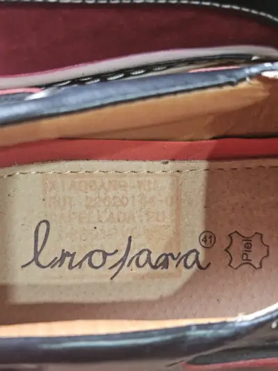 Zapatos náuticos de gamuza burdeo para hombre - miniatura 5