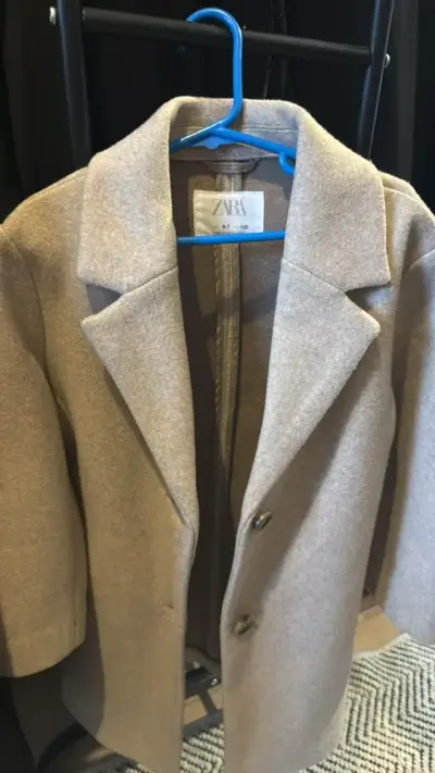 Abrigo beige Zara - miniatura 2