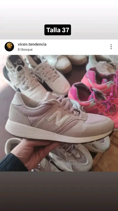 Zapatillas deportivas New Balance talla 37 - miniatura 1