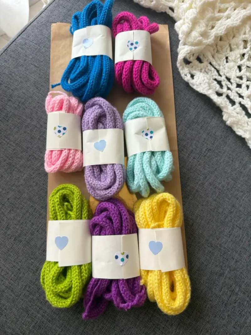Cordones de Tricotín para manualidades - 1