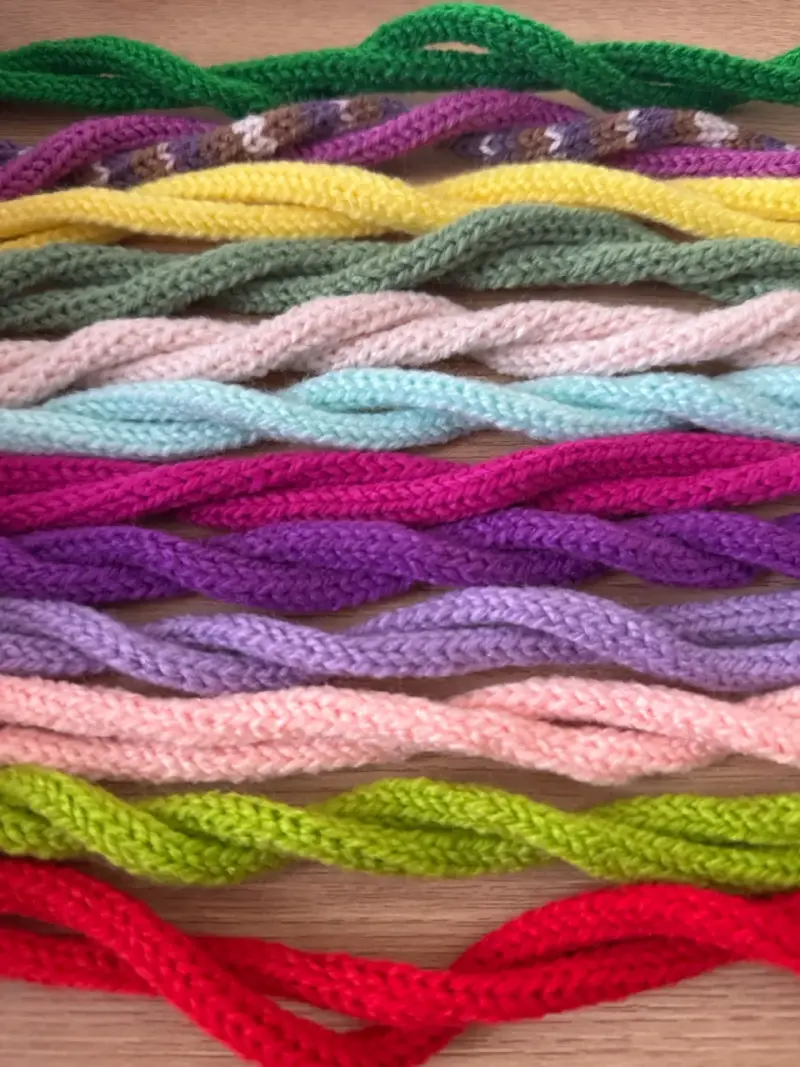 Cordones de Tricotín para manualidades - 2