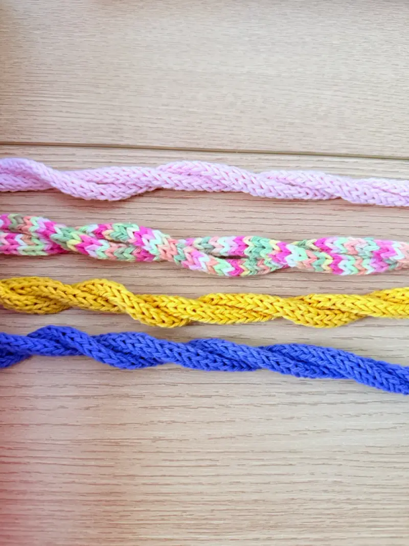 Cordones de Tricotín para manualidades - 3