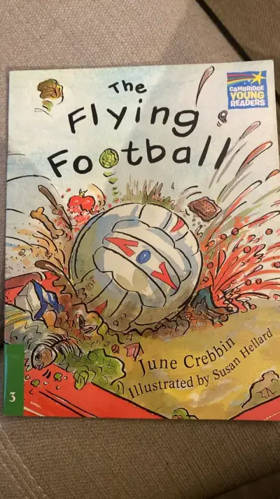 Libro infantil 'The Flying Football' de Cambridge - miniatura 1