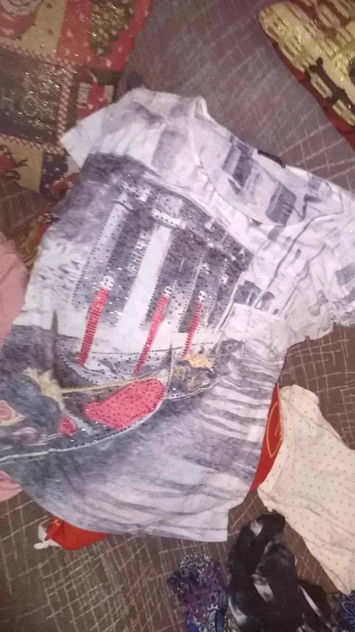 Polera estampada con diseño de góndola - 2