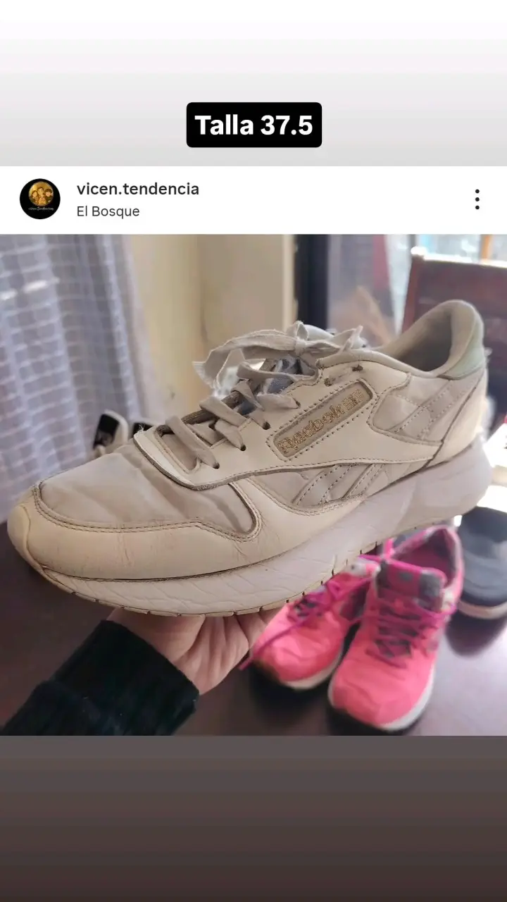 Zapatillas deportivas Reebok talla 37.5