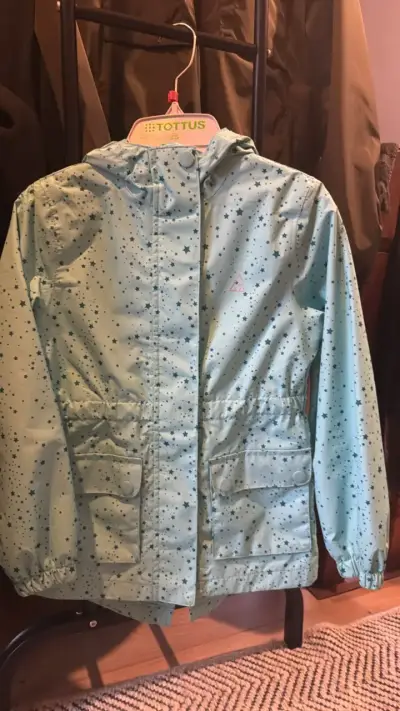 Chaqueta impermeable niña talla S (8años) - miniatura 1