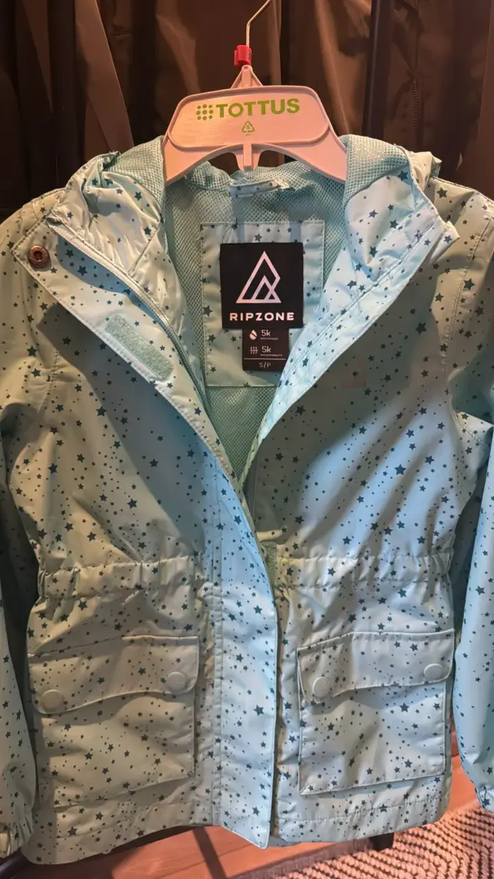 Chaqueta impermeable niña talla S (8años) - 2