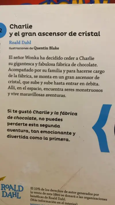 Libro Charlie y el Gran Ascensor de Cristal de Roald Dahl - miniatura 2
