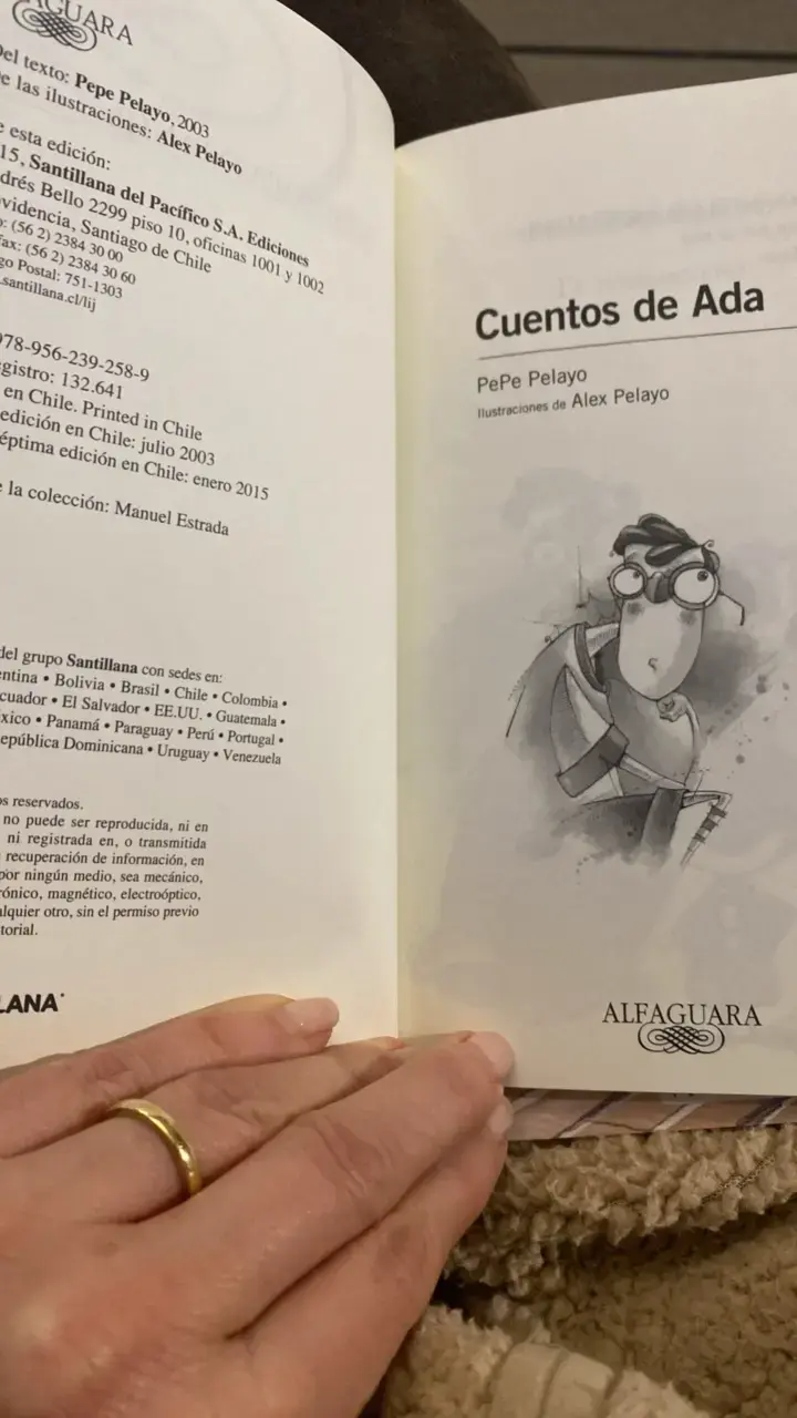 Libro infantil 'Cuentos de Ada' de Pepe Pelayo - 3