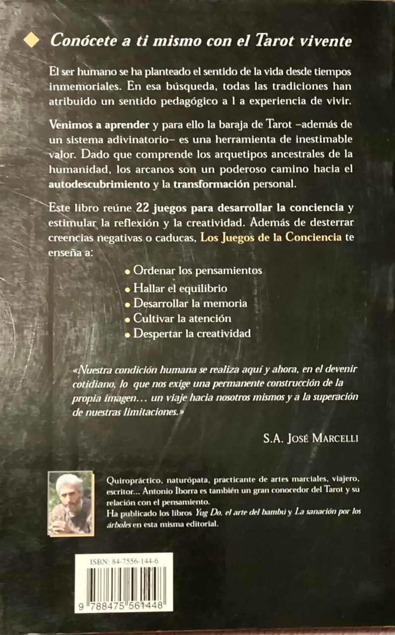 Libro Los Juegos de la Conciencia con Tarot - 2