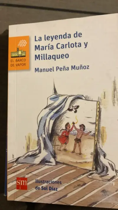 Libro La Leyenda de María Carlota y Millaqueo para niños - miniatura 1