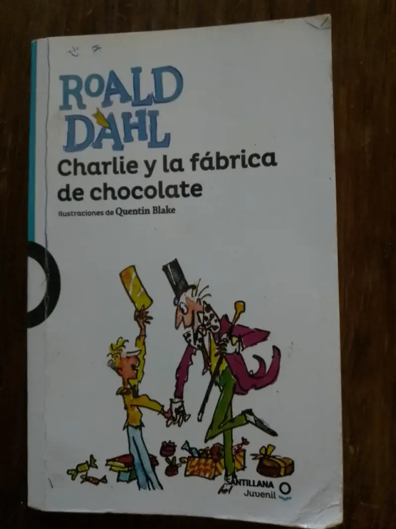 Libro Charlie y la fábrica de chocolate de Roald Dahl