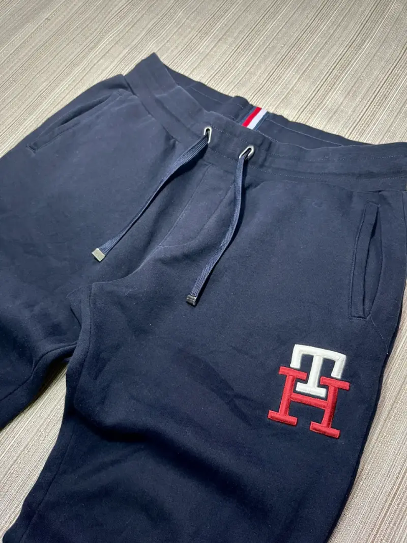 Pantalones deportivos azul marino con logo - 2