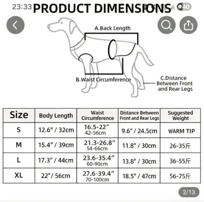 Arnés de soporte para perros grandes talla xl - miniatura 3