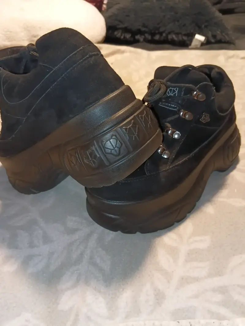 Zapatillas negras de plataforma Gotta - 3