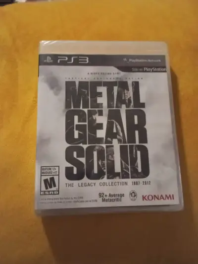 Metal Gear Solid The Legacy Collection PS3 Sellado - miniatura 1