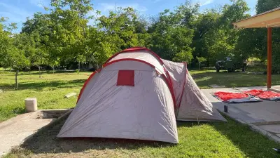 Carpa familiar grande impermeable klimber - miniatura 2
