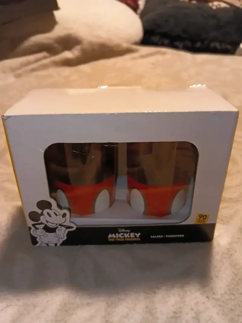 Set de salero y pimentero Mickey Mouse Disney