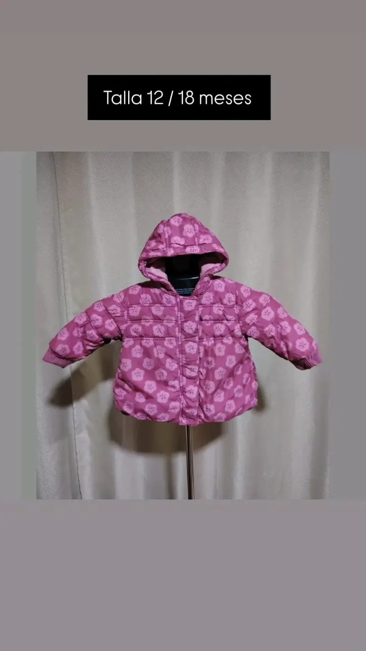 Chaqueta acolchada para bebé 12-18 meses