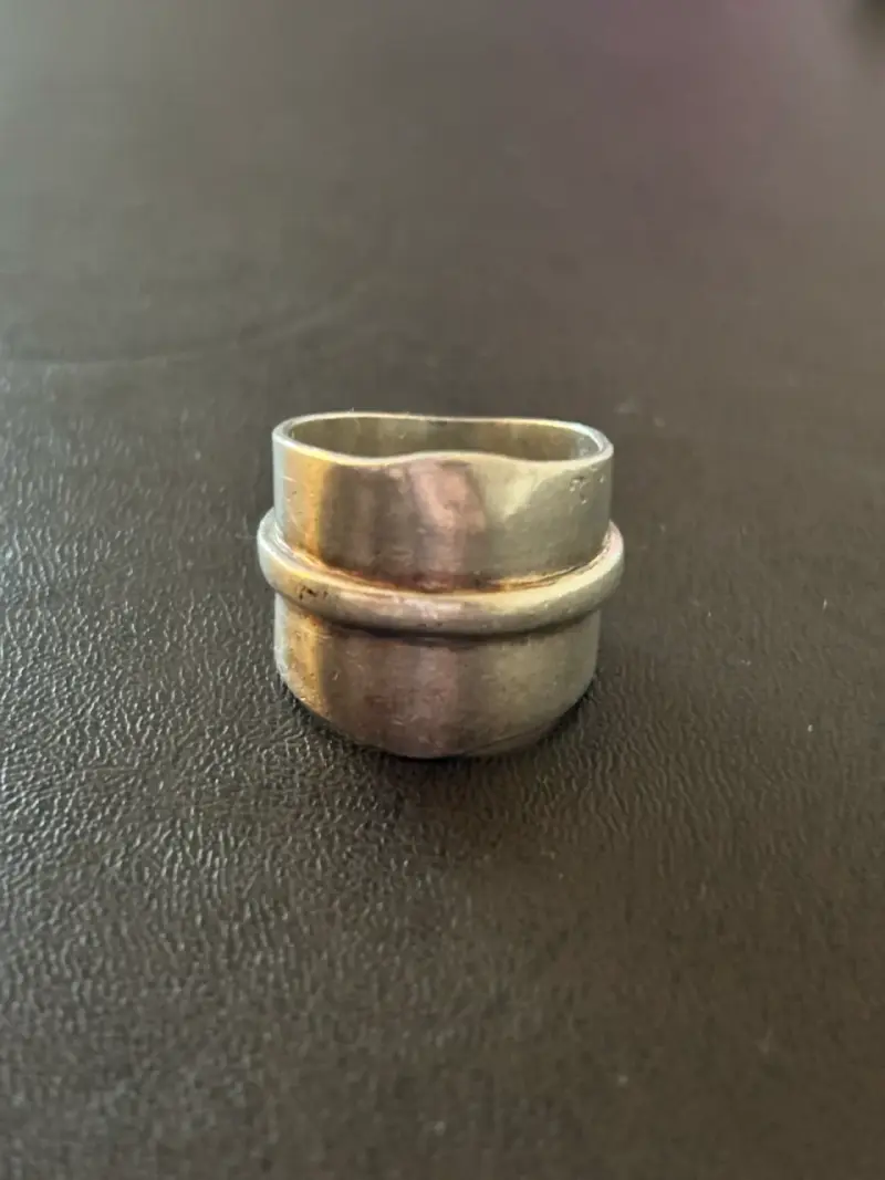 Anillo de plata número 25 - 1