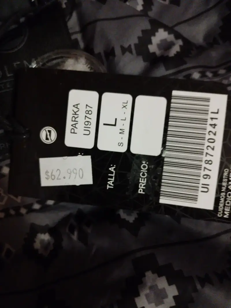 Parka marca polemic, acolchada con diseño interior - 5