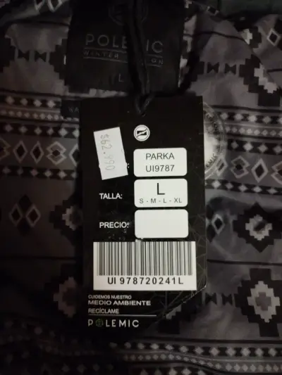 Parka marca polemic, acolchada con diseño interior - miniatura 6