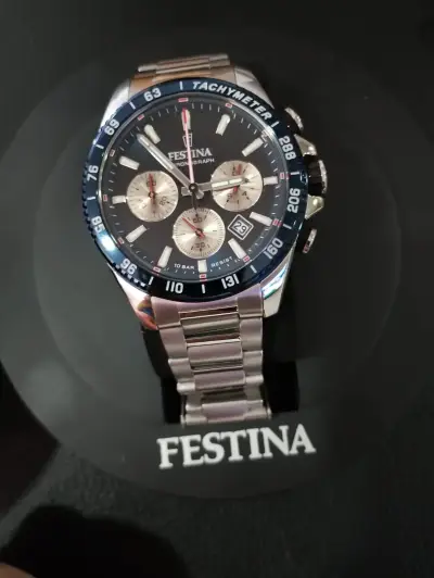 Reloj Festina Cronógrafo Acero Inoxidable - miniatura 1