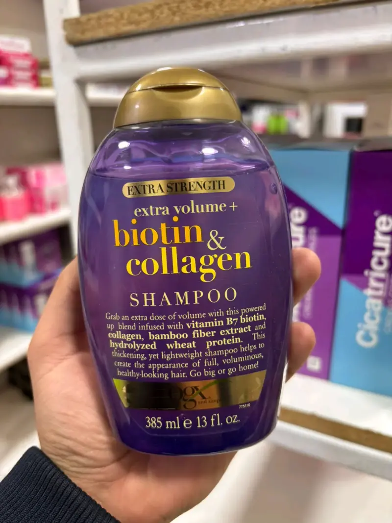 Shampoo Extra Volumen Biotin & Collagen 385 ml