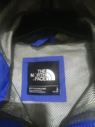 Corta viento The North Face impermeable azul - miniatura 2