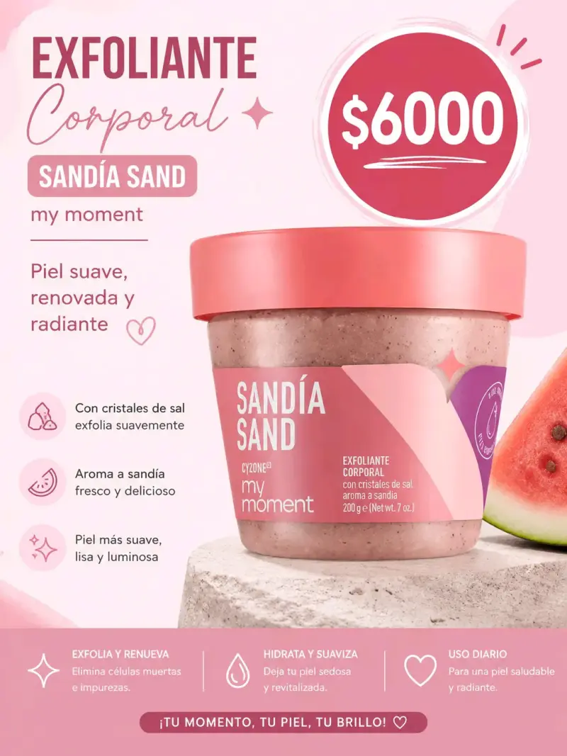 Exfoliante Corporal Sandía Sand My Moment