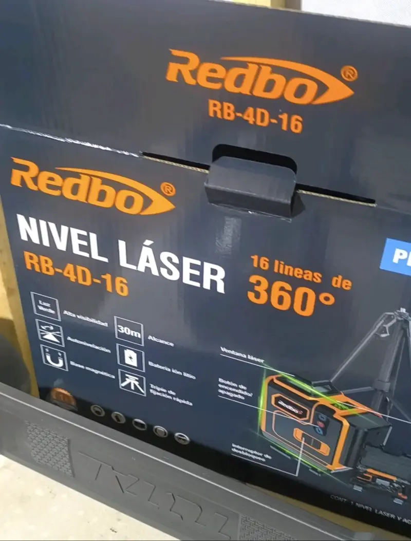 Kit nivel láser marca redbo - 3