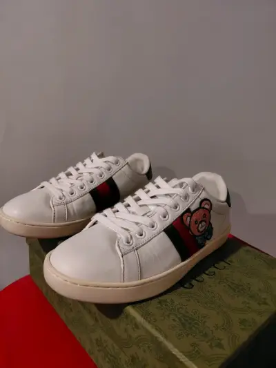 Zapatillas Gucci Ace bordadas talla 36 - miniatura 4