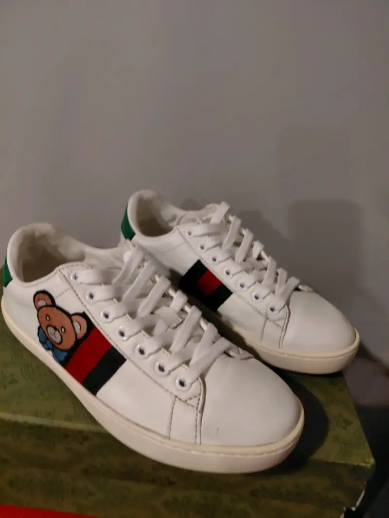 Zapatillas Gucci Ace bordadas talla 36 - 5