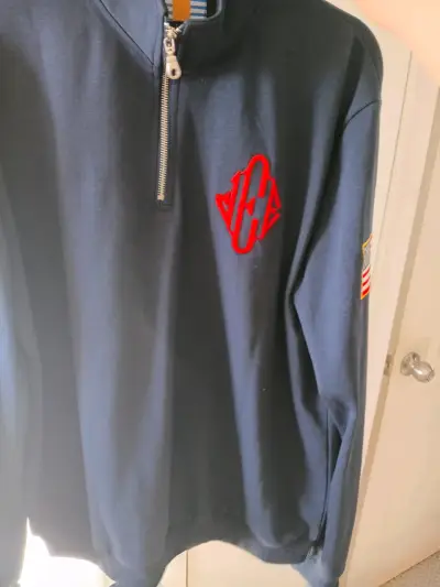 Quarter zip de Jeffrey.  Azul marino - miniatura 4