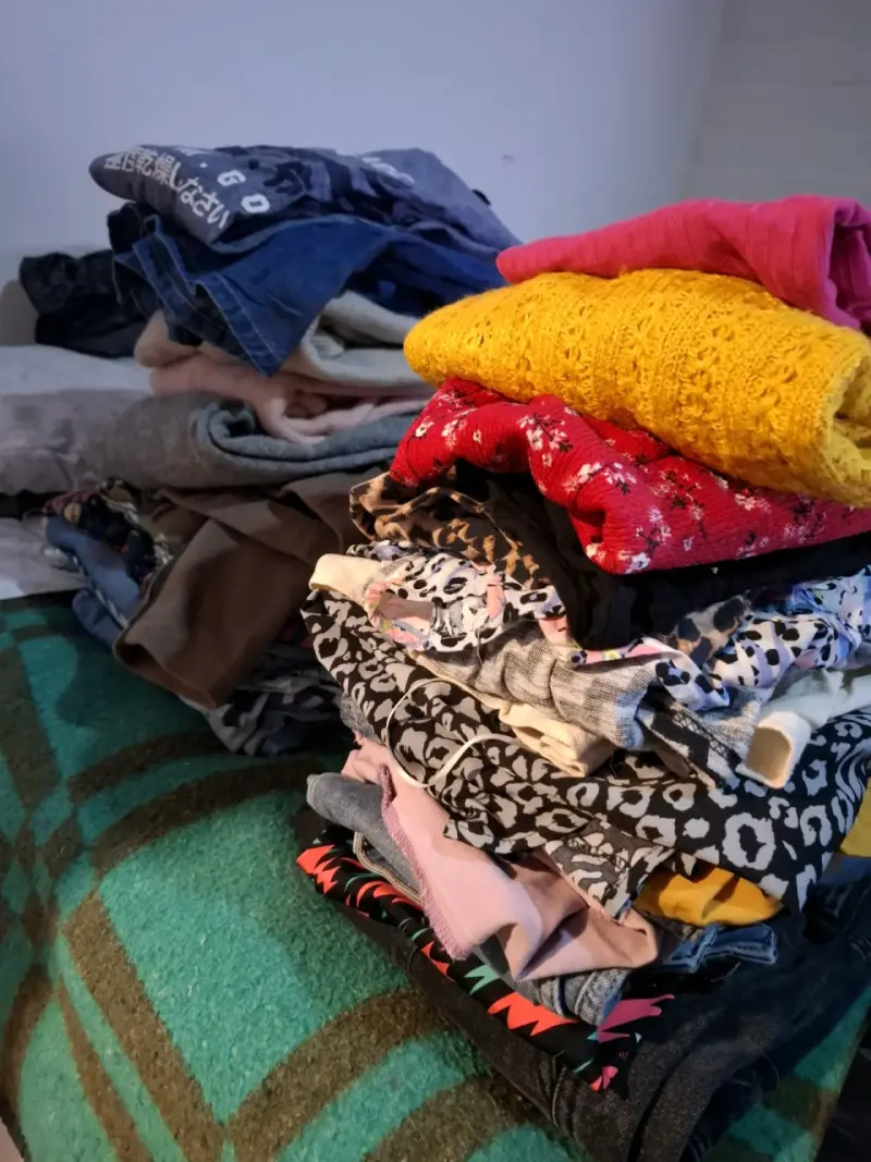 Lote de ropa variada para mujer en buen estado