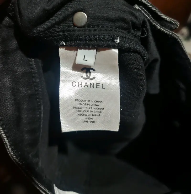 Jeans negros de mujer Chanel talla L 42 44 - 5