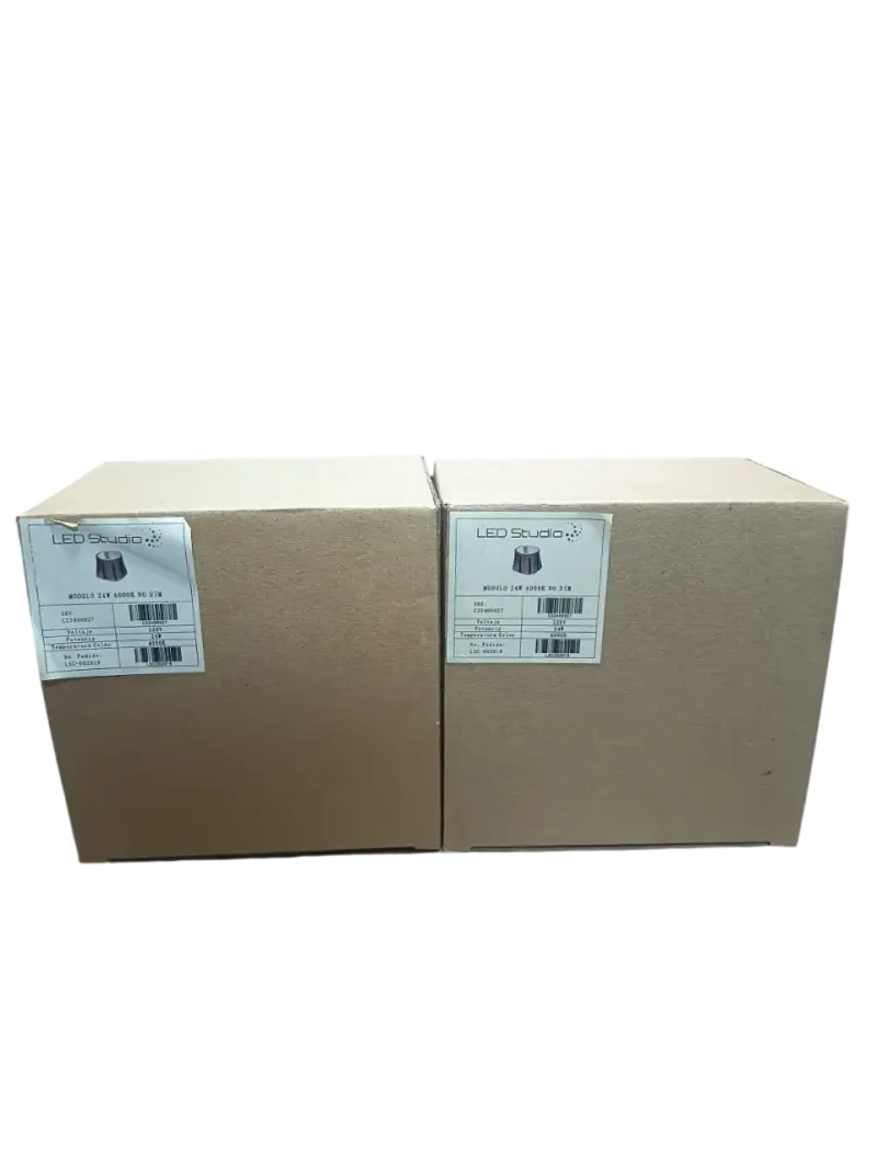 Pack 2 Modulos Foco Led Cilindricos 24W Luz Neutra - 2