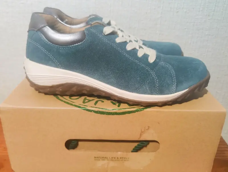 Zapatillas casuales azul Panama Jack talla 37 - 2