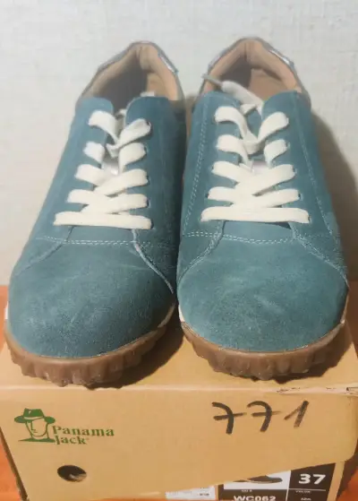 Zapatillas casuales azul Panama Jack talla 37 - miniatura 3
