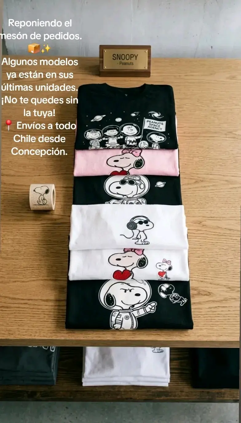 Poleras Snoopy Peanuts streetwear - 1