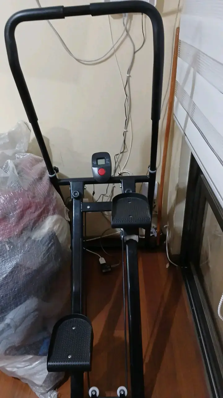 Máquina de remo plegable para ejercicio en casa