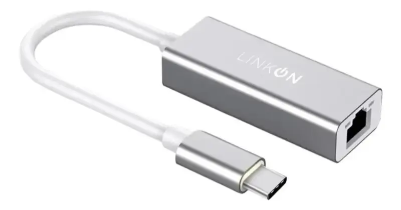 Adaptador USB-C a Ethernet LinkOn Alta Velocidad - 2