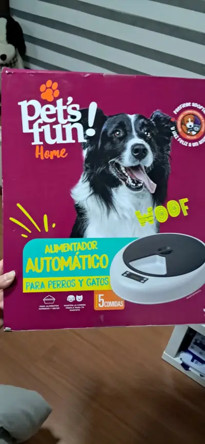 Alimentador automático para perros y gatos Pet's Fun - miniatura 1