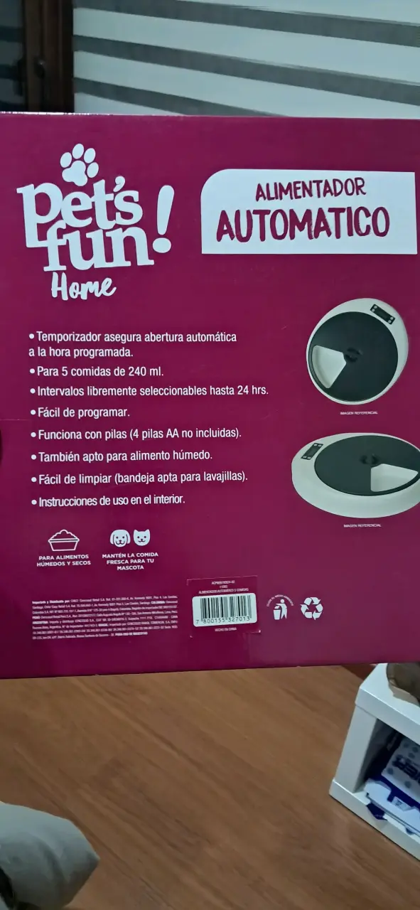 Alimentador automático para perros y gatos Pet's Fun - 2