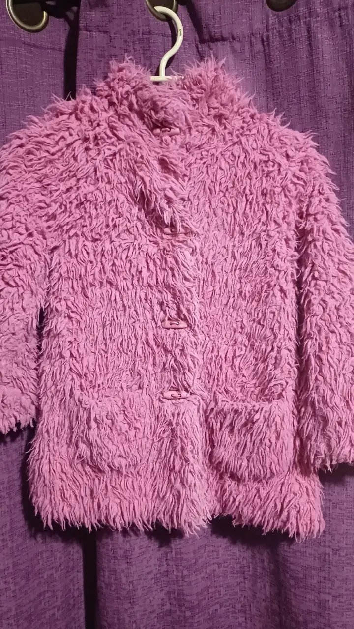 Abrigo infantil rosa con lunares Limonada - 3