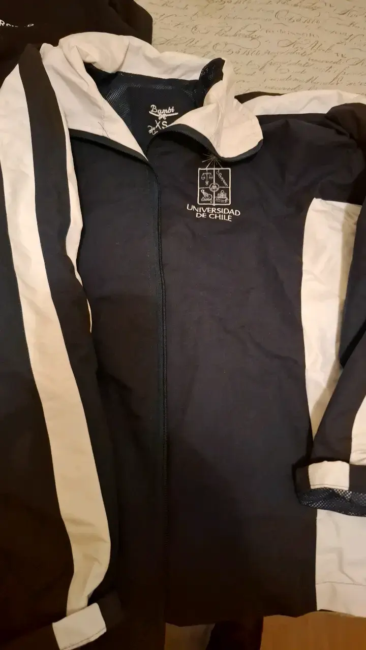 Chaqueta deportiva Universidad de Chile XS - 1