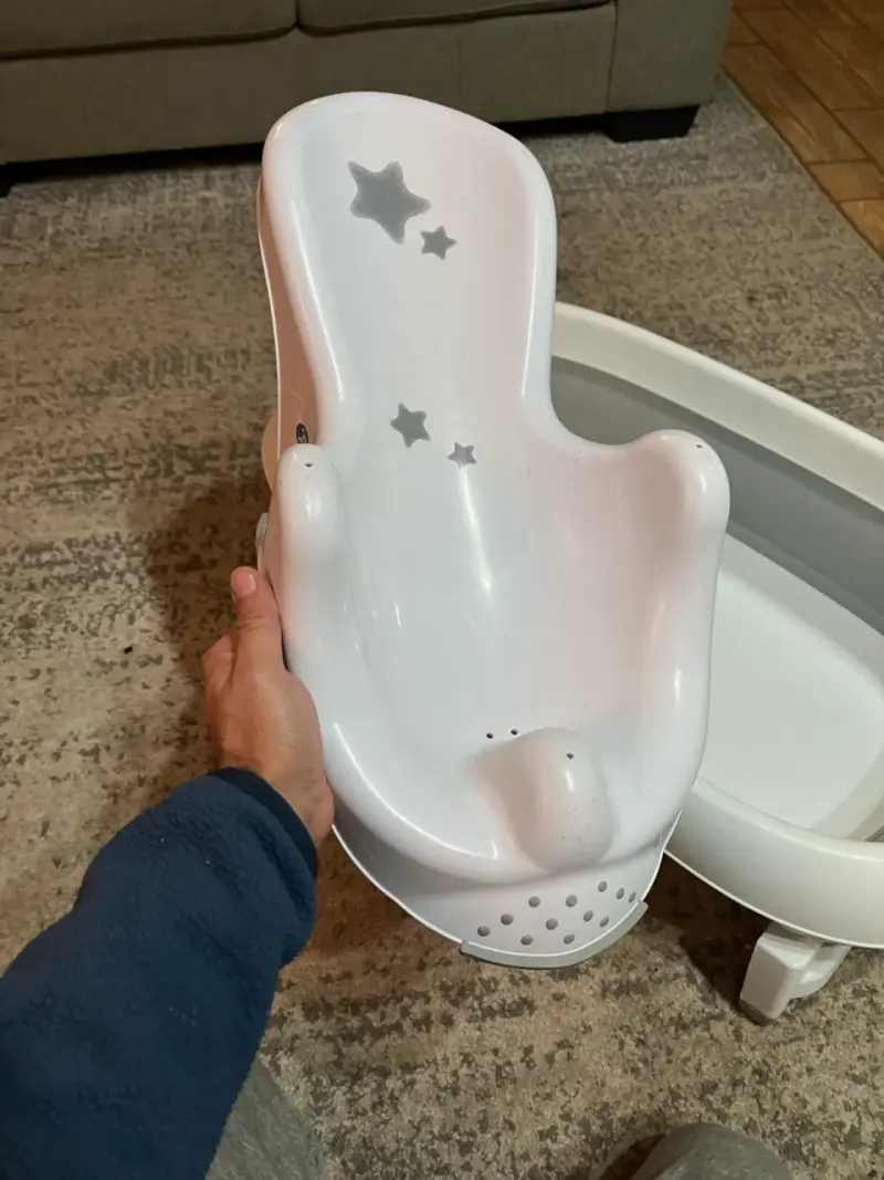 Tina de baño para bebé Infanti con soporte - 4