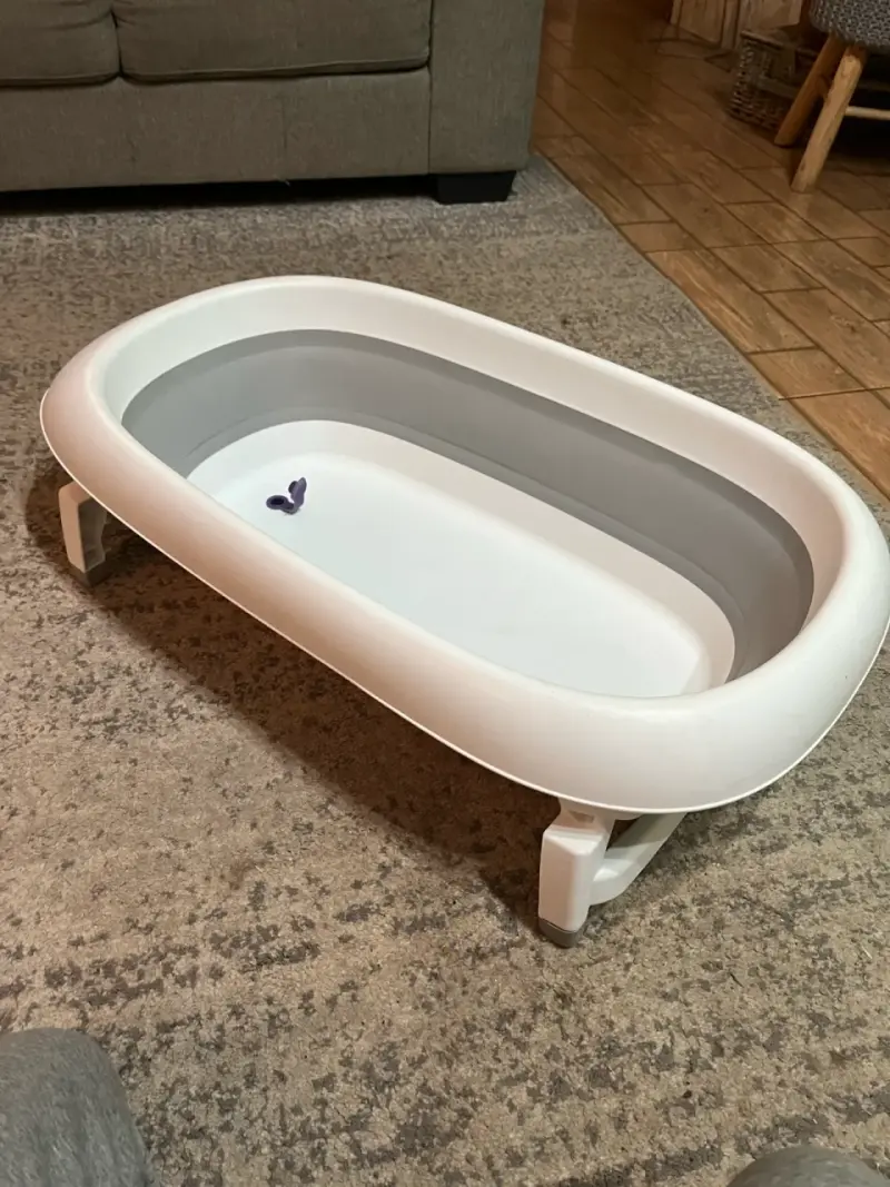 Tina de baño para bebé Infanti con soporte - 5