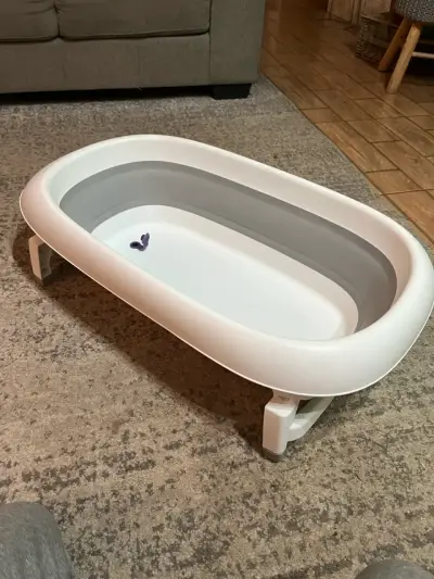 Tina de baño para bebé Infanti con soporte - miniatura 5