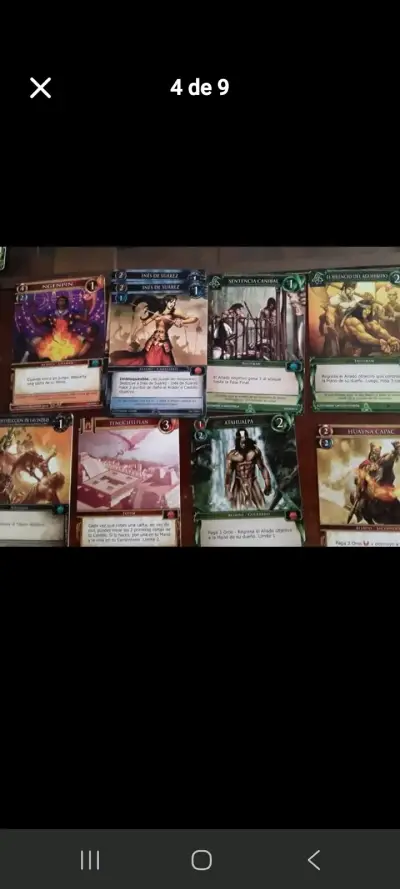Colección de cartas de juego de estrategia - miniatura 3